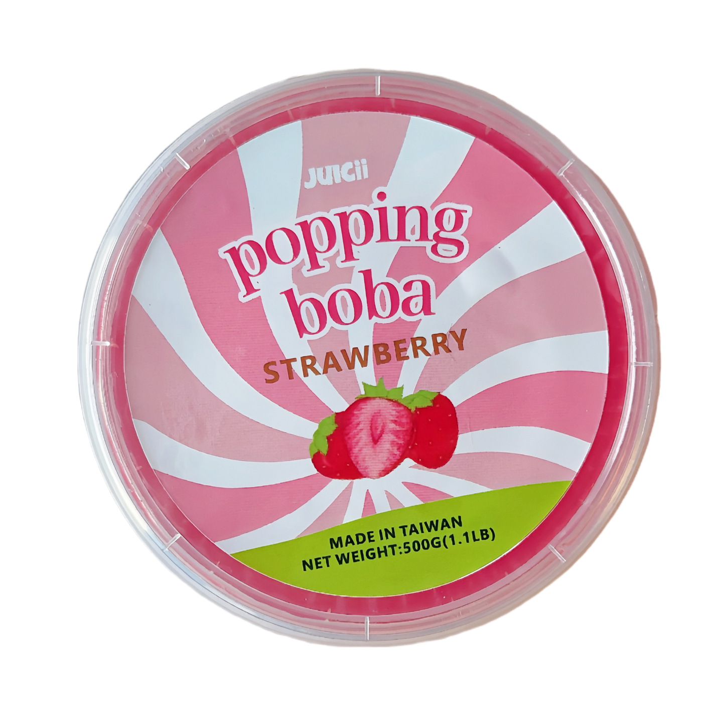 🍓Strawberry Popping Boba - 1 lb